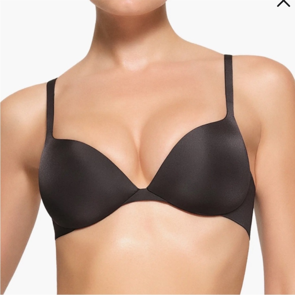 SKIMS NWOT Ultimate Collection Push Up Bra - Onyx